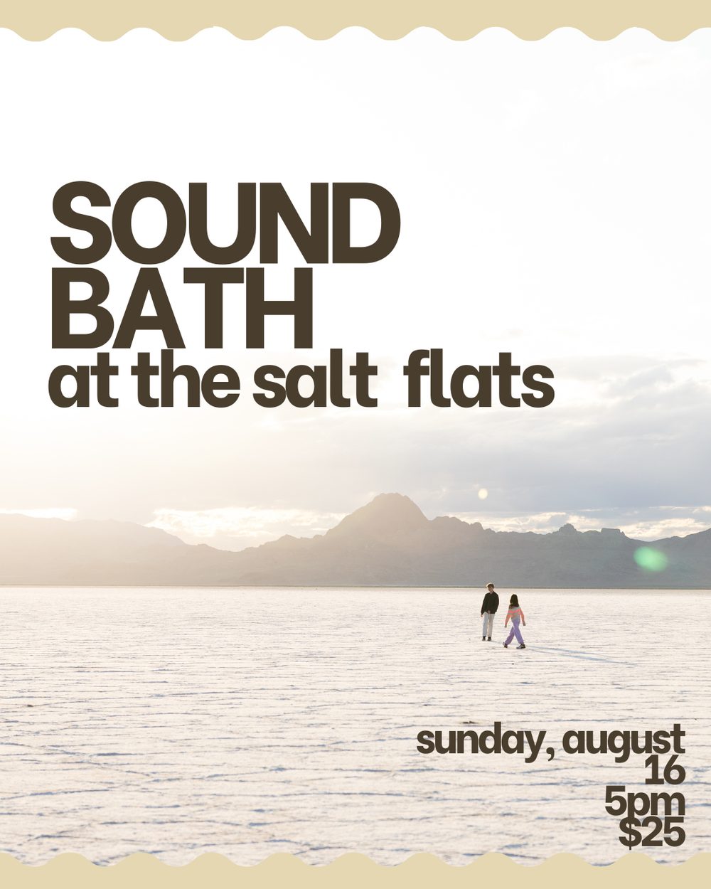 Sound Bath at the Salt Flats